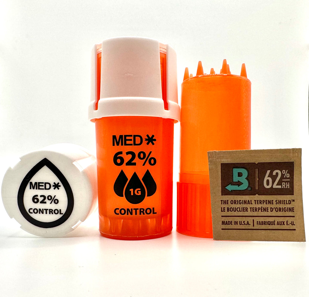 New Med Control Container with Humidity Control- 12 Unit Box ...
