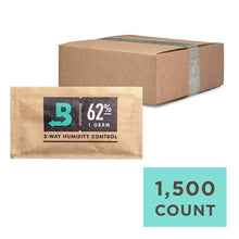 Load image into Gallery viewer, Humidity Pack- 1 Gram Size Boveda 62% RH (1500 Units) 2-Way Humidity Control