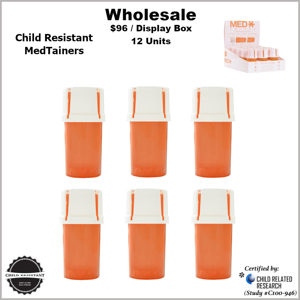 Medtainers- Child Resistant Collection (12 Units)