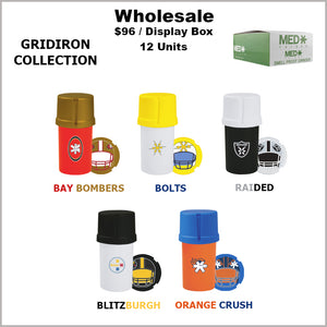 Medtainers Premium- Gridiron Collection (12 Units)