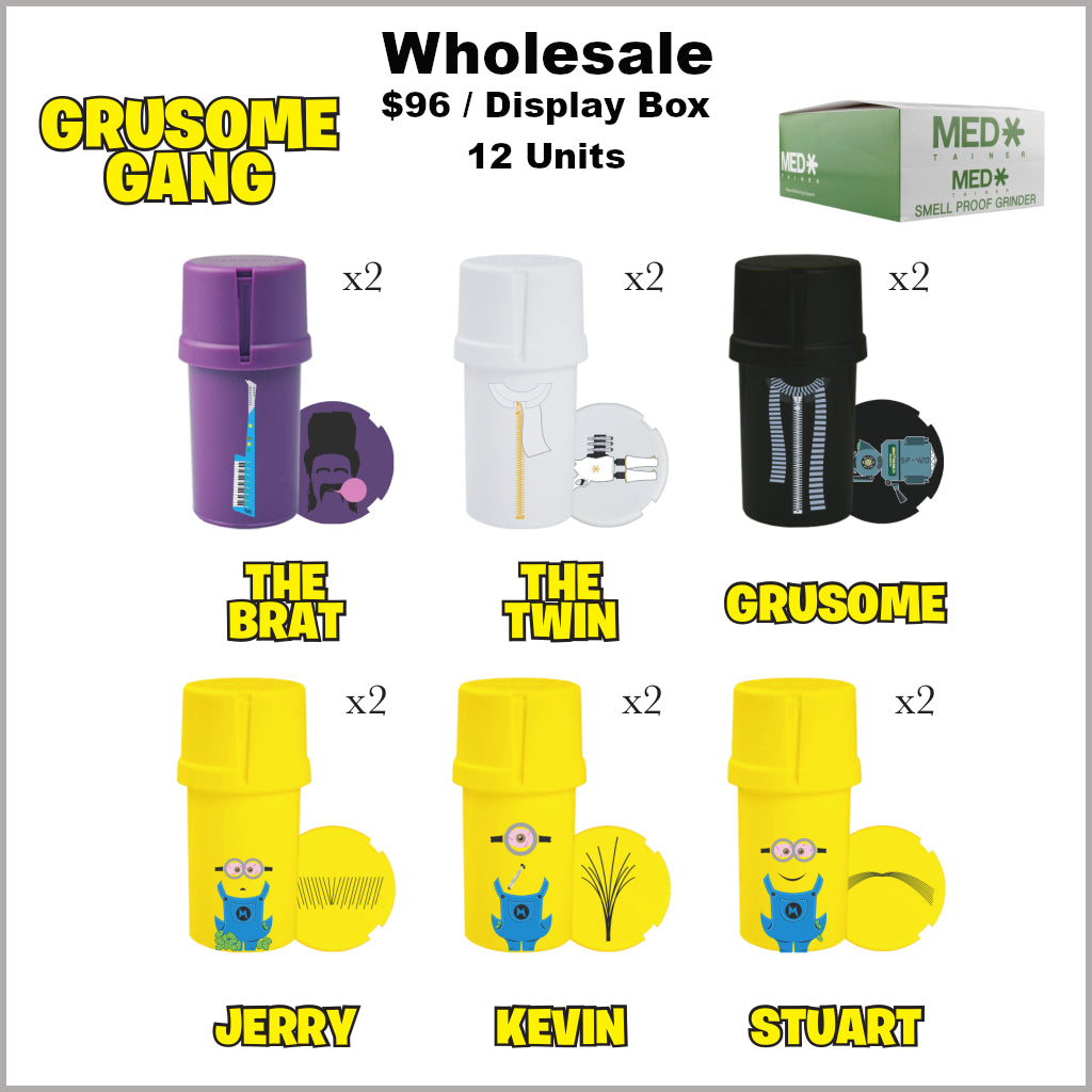 Medtainers Premium- Grusome Gang Collection (12 Units)