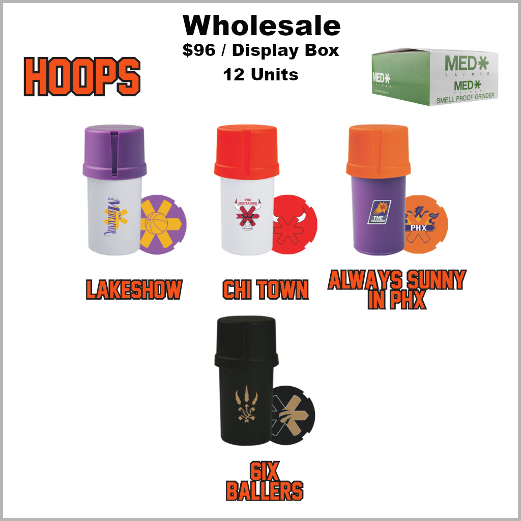 Medtainers Premium- Hoops Collection (12 Units)