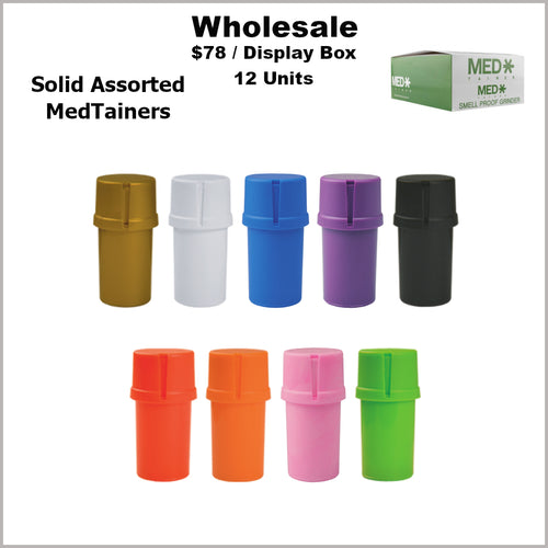 Medtainers- Plain Assorted Solids Only (12 Units)