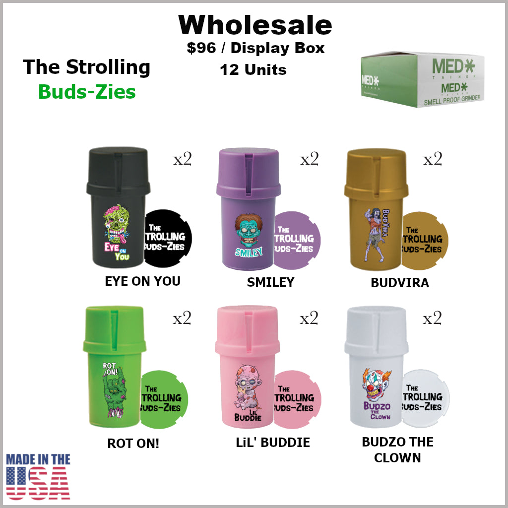 Medtainers- Strolling Buds-Zies Collection (12 Units)